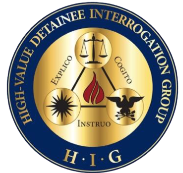 Workshop with High Value Detainees Interrogation Group (HIG)